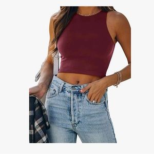 Forever21 crop tank top. Size M. NWT